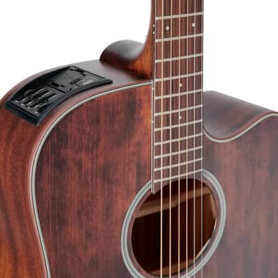 Takamine GD21CE Dreadnought Acoustic-Electric Guitar, Solid Spruce Top, Satin Molasses image 4