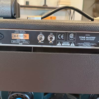 Fender Tone Master Twin Reverb 2-Channel 200-Watt 2x12" Digital Guitar Combo 2019 - Present - Black image 4