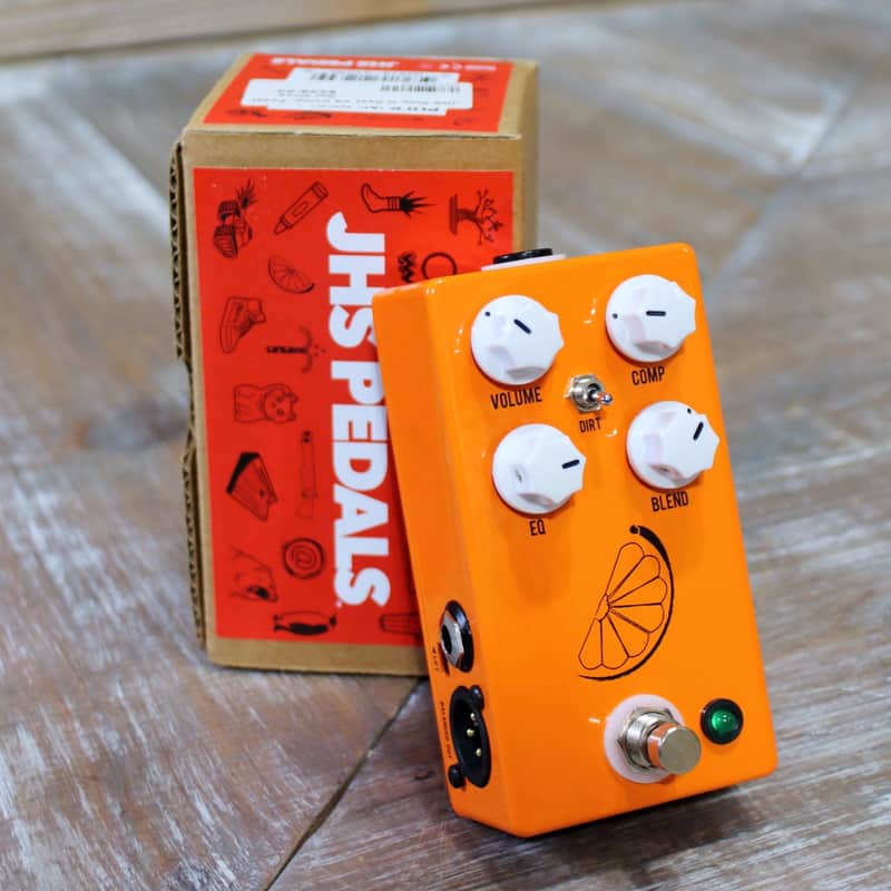 Used JHS Pulp 'N Peel V4 Compressor Pedal with Box image 1
