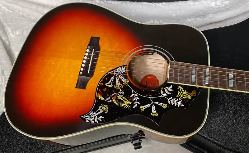 NEW! Gibson Acoustic Hummingbird Maple Long Scale Acoustic-Electric Guitar - Tri-burst - Custom Shop - Limited Edition - Authorized Dealer - G06399 image 1