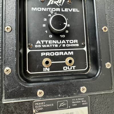 Peavey 112HS Monitor Speaker with Monitor Level Attenuator image 4