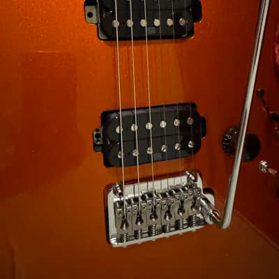 Ibanez AZ2402 Prestige Roadster Orange Metallic MIJ w/ Original Hard Case - Roadster Orange image 3