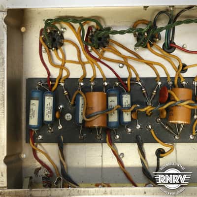 1965 Fender Twin Reverb 2-Channel 85-Watt 2x12" Guitar Combo  Black Panel image 15
