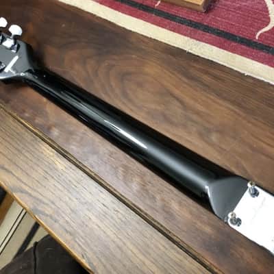 2004 Epiphone Les Paul Junior Electric Guitar Black Actual Loaded Neck image 9