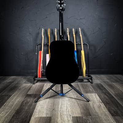 Fender CD-60S Dreadnought Acoustic Guitar - Black image 5
