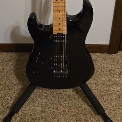Charvel Pro-Mod San Dimas Style 1 HH FR M Left-Handed 2017 - 2018 - Gloss Black image 1