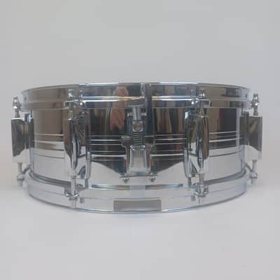 Yamaha SD550MA 5x14" Snare Drum Steel Shell Chrome Triple-Flange Rim 8-Lug Japan image 5