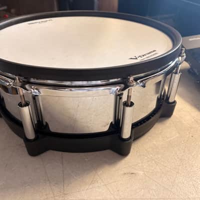 Roland PD-140DS V-Pad 14" Mesh Snare Drum Pad- Chrome/Black image 1