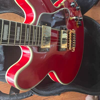 DEMO VIDEO Epiphone BB King Lucille 2022  limited edition (US customers, tax included in shipping cost)  Cherry image 11