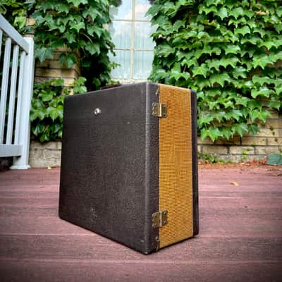 Rotary Connection Mini travel 1x8 guitar speaker cab/cabinet. Vintage 8” 8 ohm 25 watt CTS speaker. Real wood. Switchcraft Jack. 2026 - Tweed/Black Tolex image 7