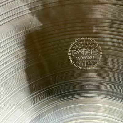 Paiste 18" 2002 Crash Cymbal 1980 - Present - Traditional image 5