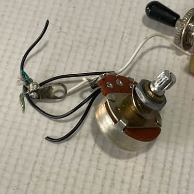 1990's Japan Jackson Professional King V Guitar Control Electronics Wiring Harness image 3