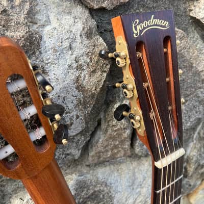 Goodman Double neck Guitar -Steel String/Nylon String-one of a kind! image 15