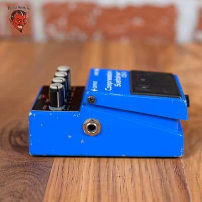 Boss CS-3 Compression Sustainer (Black Label) 1986 Blue image 6