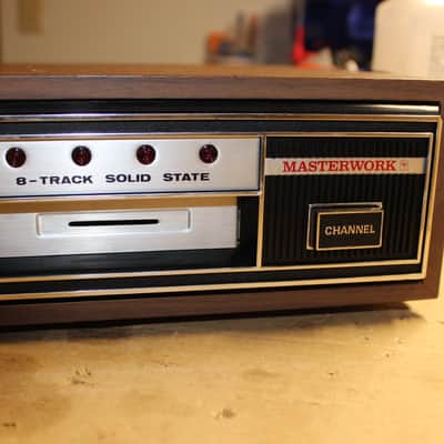 Restored Masterwork 466A 8 track player image 1