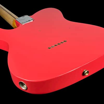 2024 Fender Telecaster 1955 Custom Shop '55 Reissue Tele Journeyman Relic ~ Faded Fiesta Red image 4