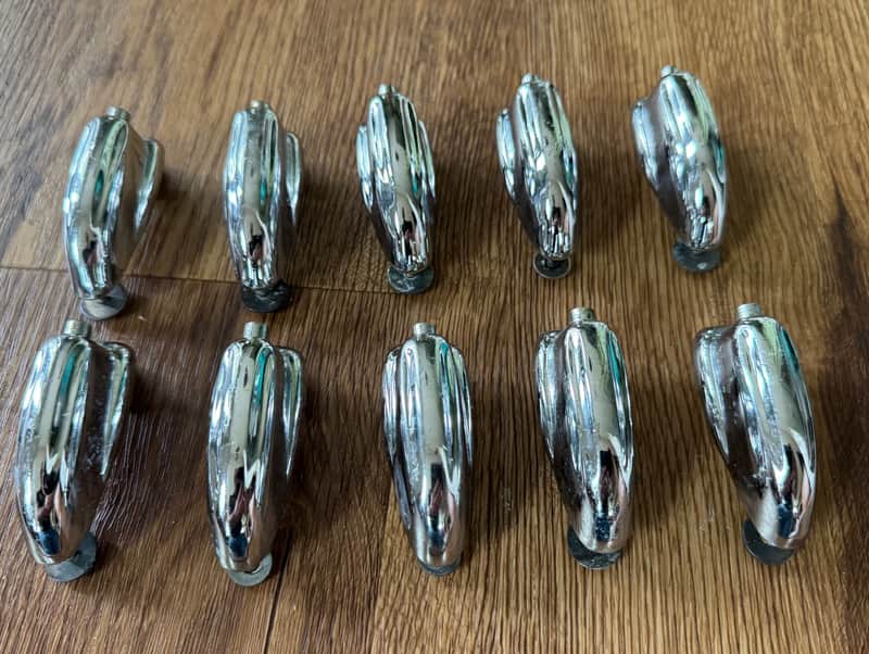 Slingerland Bass Drum Lugs Vintage 50s 60s Lot of 10 image 1