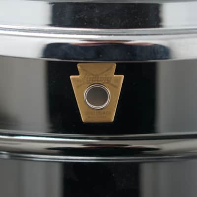 Immagine Ludwig 5x14" Black Beauty 8-lug Snare Drum (LB414) - 2
