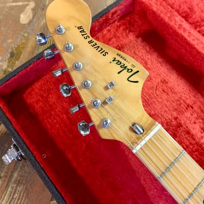 Tokai Silver Star Super strat c 1980 Olympic white original vintage mij japan matsumoku fujigen image 7