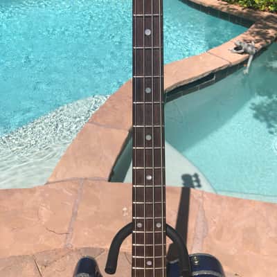 G&L Tom Hamilton 2015 Custom Blue Sparkle image 4