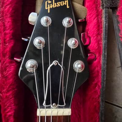 1983 Gibson Flying V I with Stop Bar Tailpiece and Offset Knobs 1981-1988 - Ebony image 12