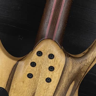 Mayones Hydra 7 Elite VF Custom Eye Poplar - Trans Black Raw image 23