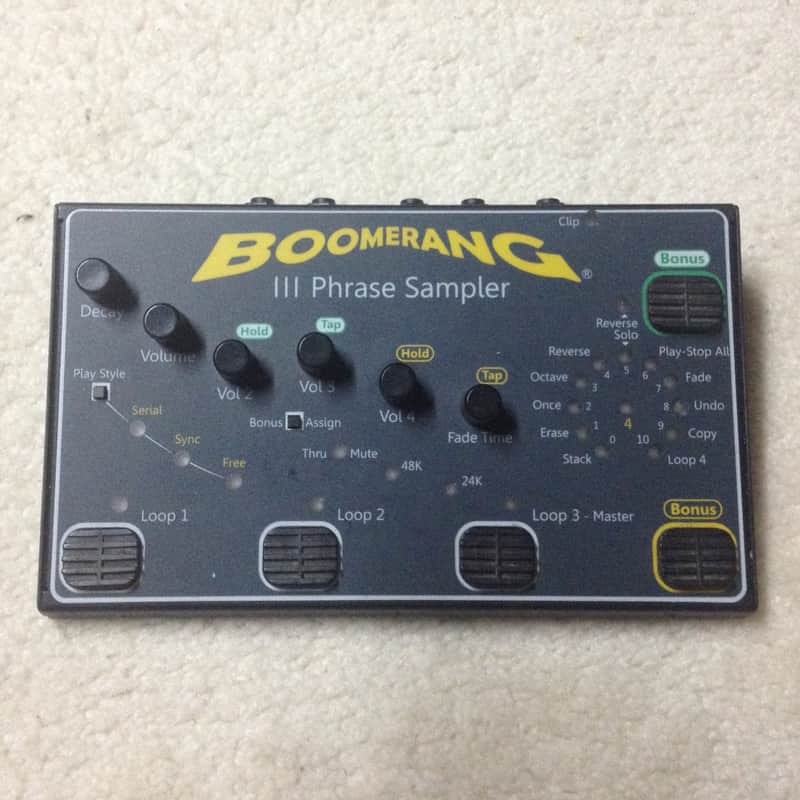 Boomerang III Phrase Sampler image 1