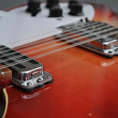 Original 1965 Rickenbacker Rose Morris Model 1993 Export 12-String Fireglo image 19