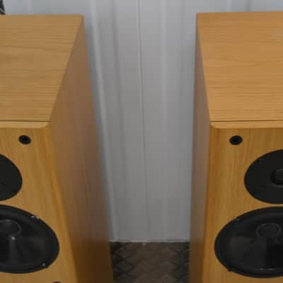 PMC FB1+ Floorstanding Speakers Light Oak Transmission Line Bi-Wire UK image 12
