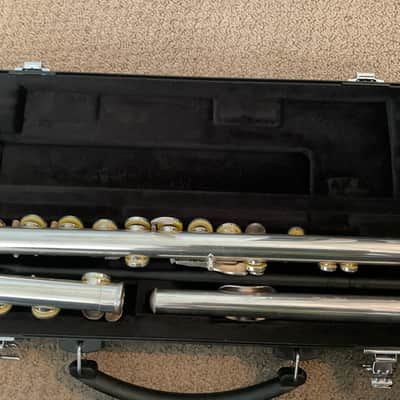Yamaha Model 221 Silverplated Flute Clean, All New Pads image 7