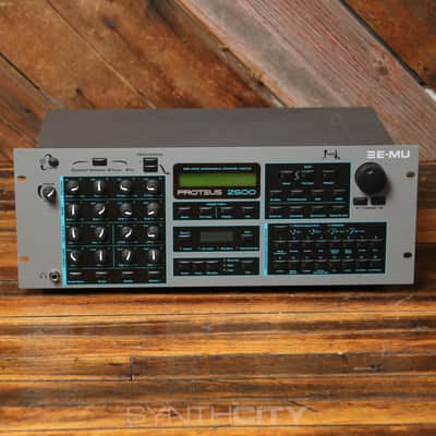 E-MU Systems Proteus 2500 Rackmount 128-Voice Sampler Module 2001 - Black