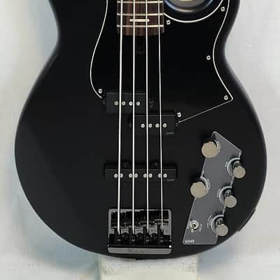 Yamaha BB734A Electric Bass Guitar,Translucent Matte Black, W/ Gig Bag image 6