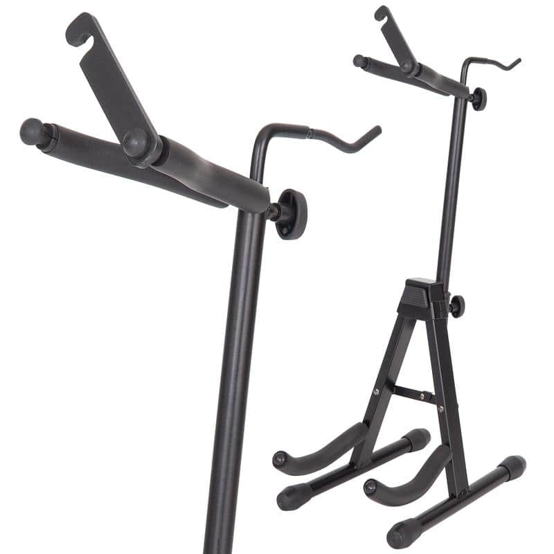 Kinsman Foldable Violin/Ukulele Stand (VDS1) - Black image 1