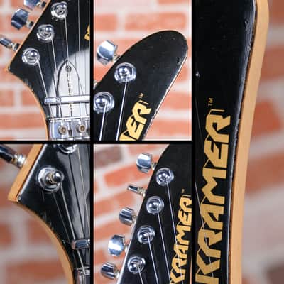 Kramer USA Baretta Bubbles Graphic 1986 w/Hard Shell Case image 11