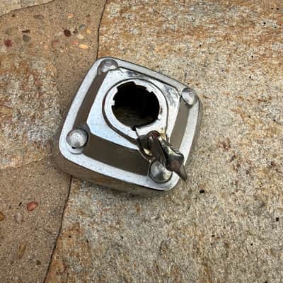 Tama VINTAGE Bass Drum Tom Post Mounting Plate Imperialstar Superstar Artstar image 2