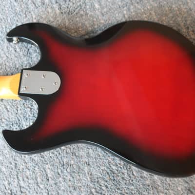 Vintage 1960s Teisco MIJ Early Hoshino Gakki Ibanez Maxitone 3 Pick UP Claw Shape Guitar Rare image 8