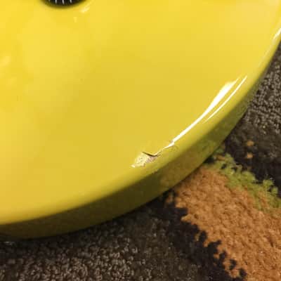 Greco EJR59-60D Junior Double-cut TV Yellow, 1986 image 3
