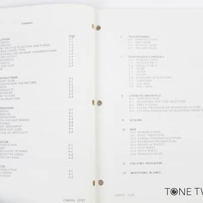 SEQUENTIAL CIRCUITS PROPHET-600 OPERATION MANUAL synthesizer VINTAGE SYNTH DEALR image 4