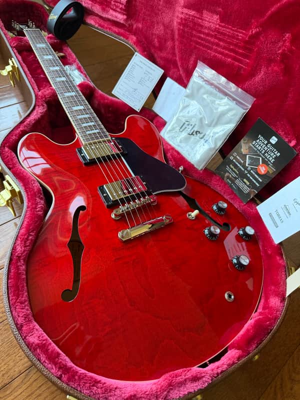 2025 Gibson ES-335 Figured - Cherry Red