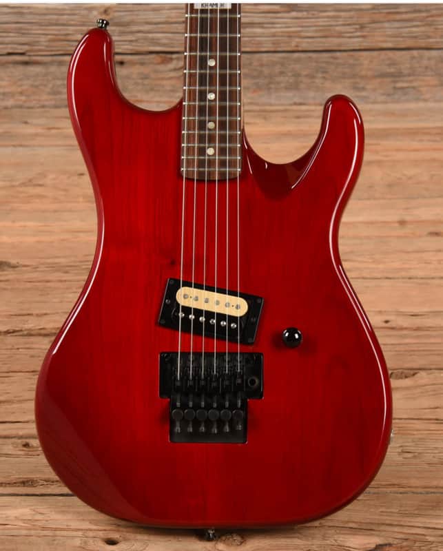 Kramer Baretta American Series 1992 - Transparent Red image 1