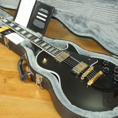 Gibson Les Paul Custom Ebony Custom Shop mit 57 Custombucker 2021 image 1