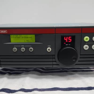 DOLBY LABORATORIES MODEL CP650 — 8-CHANNEL CINEMA AUDIO PROCESSOR, AES/ANALOG INPUTS, ETHERNET CONTROL, VERY CLEAN image 4