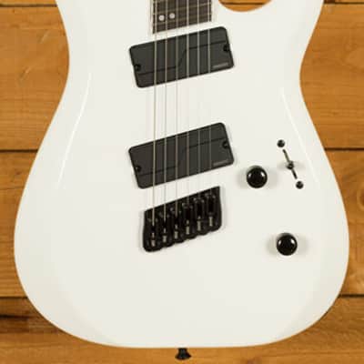 Jackson Pro Series Dinky DK Modern HT6 MS - Ebony - Snow White image 3