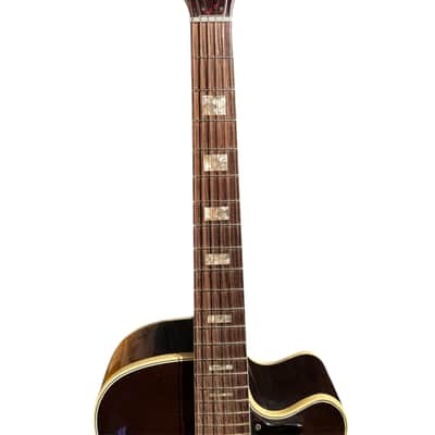 Harmony H1310 Brilliant Cutaway - Sunburst - Archtop image 2