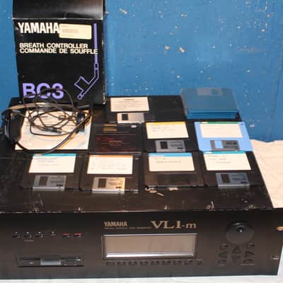 Yamaha VL1-m Virtual Acoustic Tone Generator with BC3 Breath Controller + Disks image 1