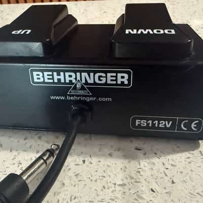 Behringer FS112V Dual Footswitch Pedal Controller – Up/Down Latching Footswitch – 1/4" TRS image 3