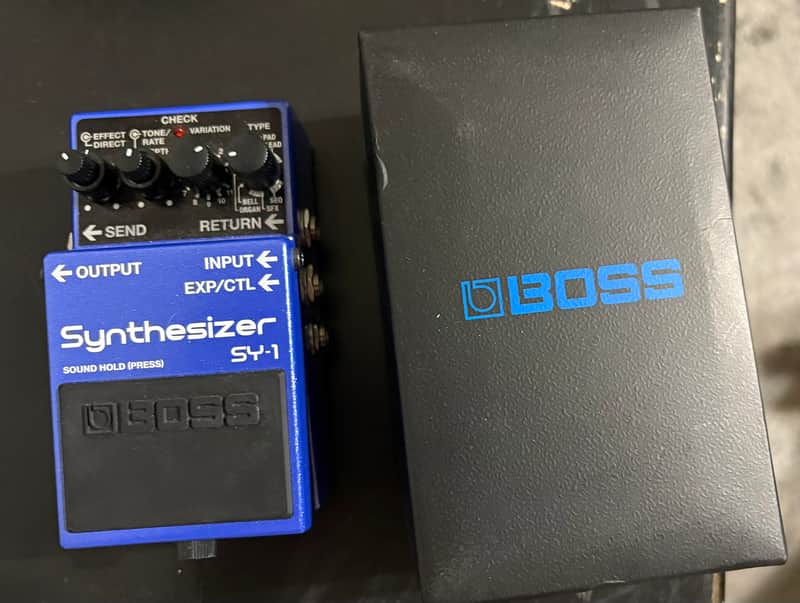 Boss SY-1 Synthesizer 2019 - Present Blue image 1