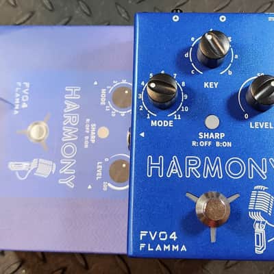 Flamma FV04 Harmony Vocal Processor Reverb 12 Pitches with 11 Different Harmony FV-04 image 2