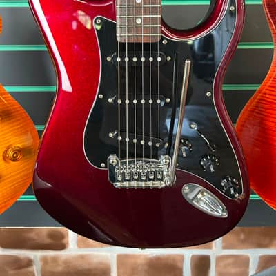G&L Fullerton Standard Legacy 2018 Ruby Red Metallic Electric Guitar image 4