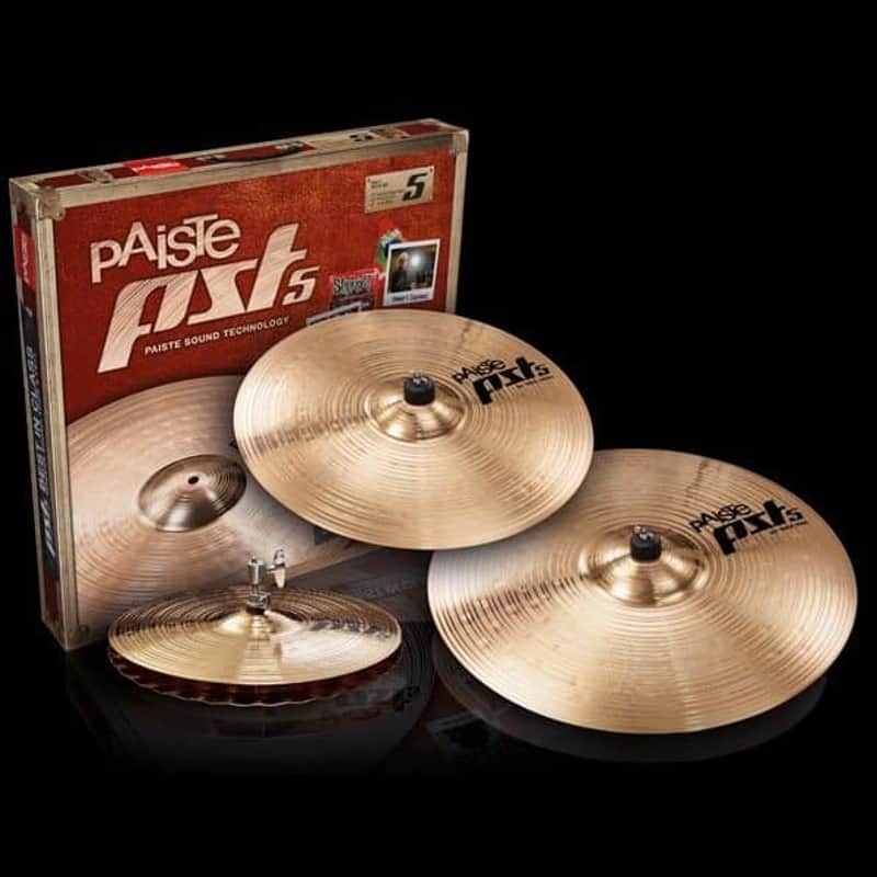 Paiste PST 5 Rock Cymbal Set 14/16/20 image 1